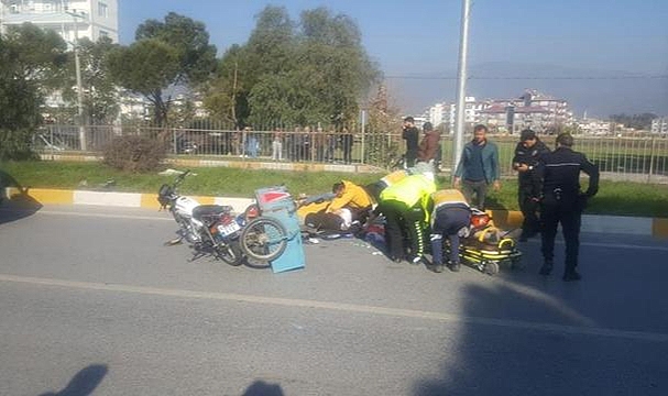 Aydın'da iki motosiklet çarpıştı: 1 ölü, 3 yaralı