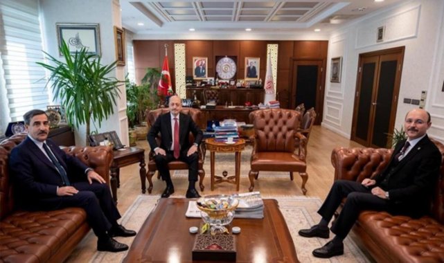 Bakan Bilgin, Türkiye Kamu-Sen heyeti ile görüştü