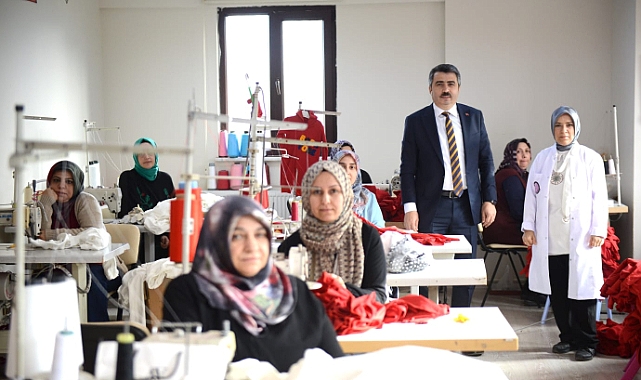Başkan Yılmaz, Karapınar'ın üreten kadınlarıyla buluştu