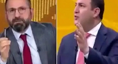 Canlı yayında ünlü anketçiler birbirlerine girdi.