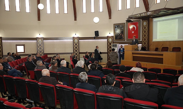 Çiftçilere tarımsal hibe destekleri anlatıldı