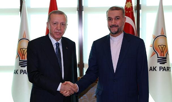 Cumhurbaşkanı Erdoğan İran Dışişleri Bakanı ile görüştü