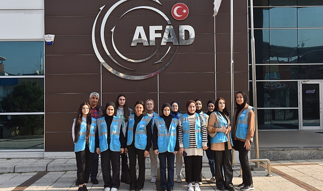 Gençlere uygulamalı afet eğitimi