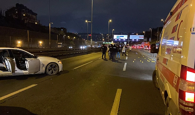 Haliç Köprüsü'nde bir otomobile silahlı saldırı düzenlendi: 1 ölü