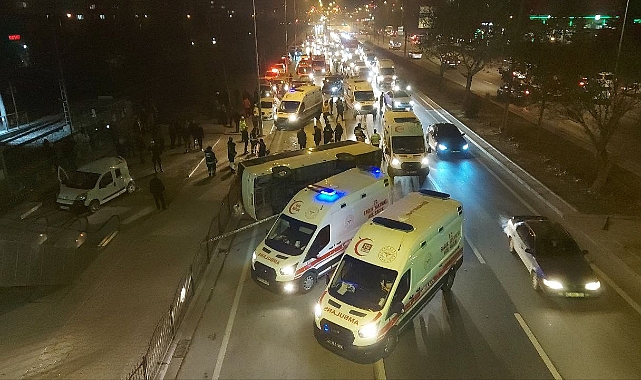 Konya'da kazada faciadan dönüldü