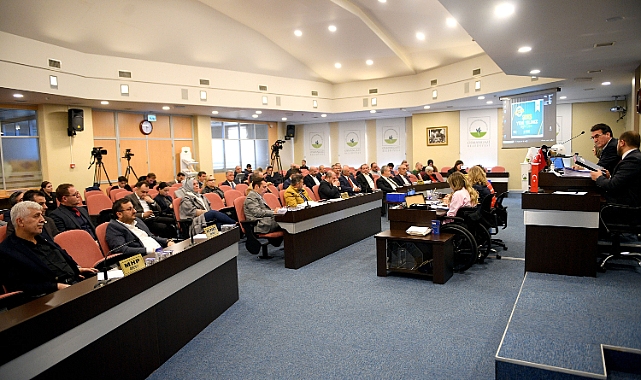 Osmangazi'de yeni yılın ilk meclis toplantısı yapıldı