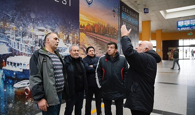 Otogar çalışanlarından Büyükerşen'e soğuk tepkisi