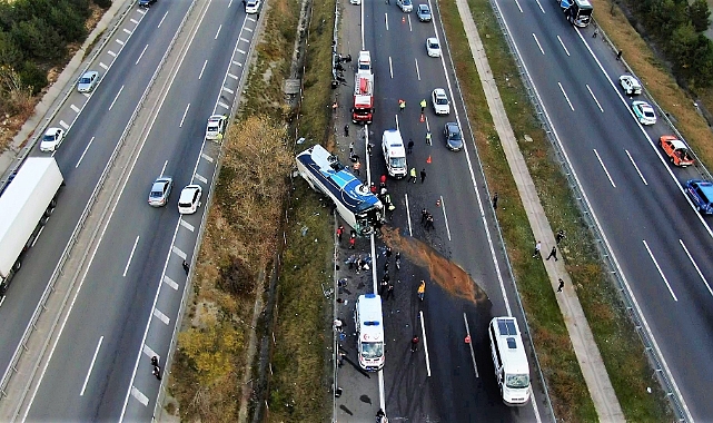 Türkiye’nin bir yıllık kaza bilançosu: 2 bin 282 can kaybı; Bursa’daki kazalarda 72 kişi hayatını kaybetti