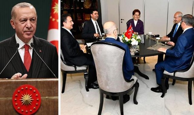 6'lı Masa'nın mutabakat metnine Cumhurbaşkanı Erdoğan'dan ilk yorum: Keşke bakmaz olaydım
