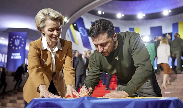 AB liderleri Kiev'de: Ukrayna'nın AB'ye hızlandırılmış katılım talebini karşılanacak mı?