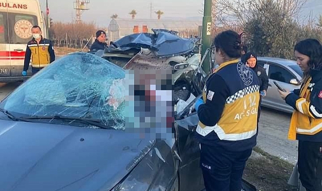 Bursa’da feci kaza: 1 ölü