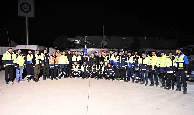 Bursa'nın Hatay'a destekleri büyük