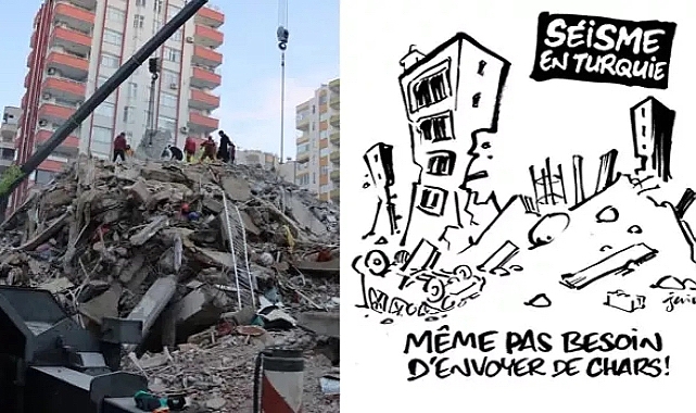 Charlie Hebdo'dan skandal Türkiye ile alay etti