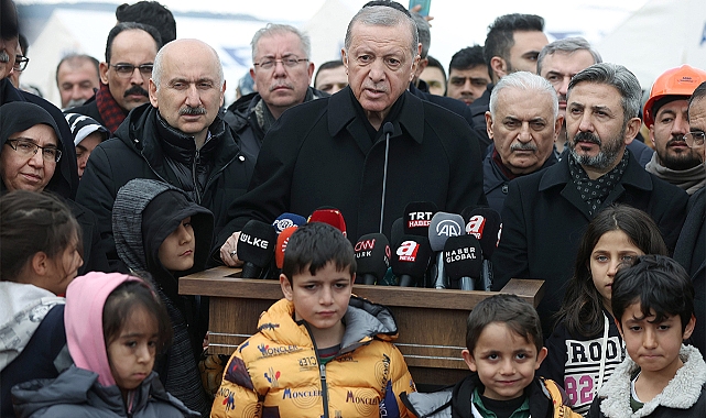 Cumhurbaşkanı Erdoğan: 'Bir yıllık kira bedelini ödeyeceğiz'