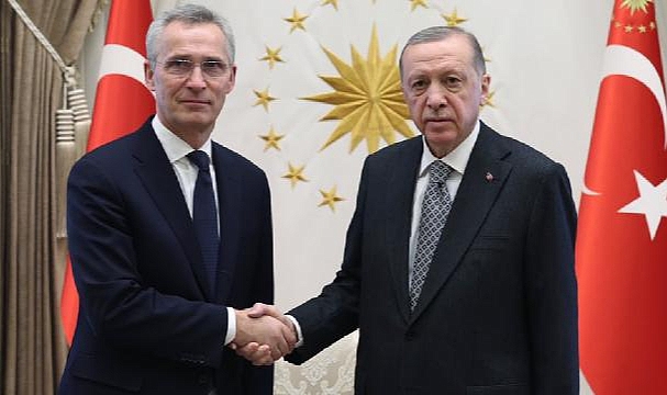 Cumhurbaşkanı Erdoğan, NATO Genel Sekreteri Stoltenberg'i kabul etti