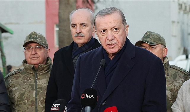 Cumhurbaşkanı Erdoğan: Şu an itibarıyla Hatay'ımızda 21 bin 200 personel görev ifa ediyor