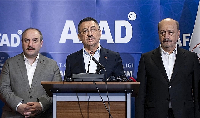 Cumhurbaşkanı Yardımcısı Oktay: 1 milyon 50 bin civarında vatandaşımız geçici barınma merkezlerinde