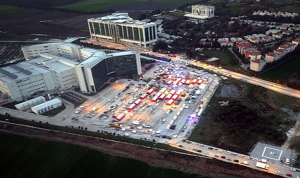 Deprem bölgelerinde tahliye noktaları oluşturuldu