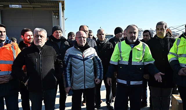 Deprem bölgesinin her noktasında Bursa'nın yardım izi var