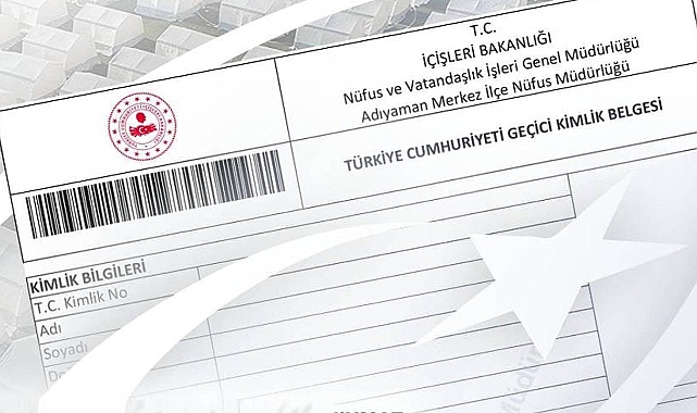 e-Devlet'ten depremzedeler için yeni hizmet: Geçici kimlik belgesi nasıl alınır?