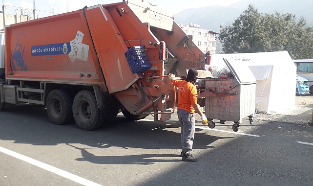 İnegöl Belediyesi Hatay'da