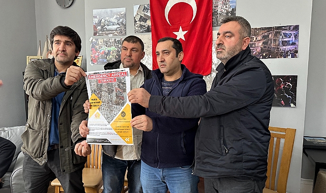 İngiltere'deki Türkler depremzedeler için seferber oldu