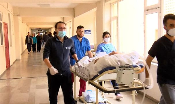 İstanbul Cerrahpaşa'da hasta tahliyeleri başladı