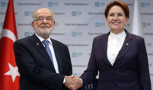 Karamollaoğlu, Akşener'i ziyaret etti