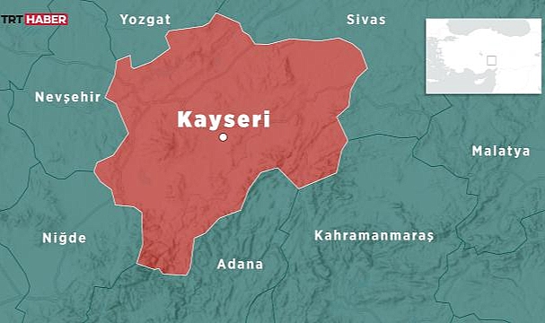 Kayseri'de 4,4 ve 4 büyüklüğünde art arda iki deprem