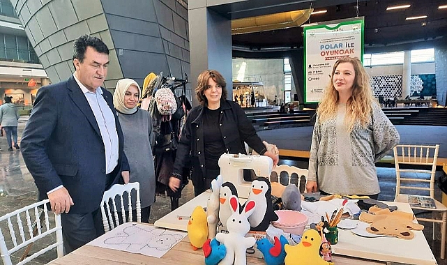 Osmangazi’den polar ile oyuncak yapma atölyesi