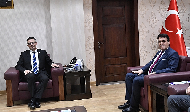 Başkan Dündar’dan Rektör Çağlar’a ziyaret