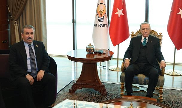 Cumhurbaşkanı Erdoğan, Destici'yi kabul etti