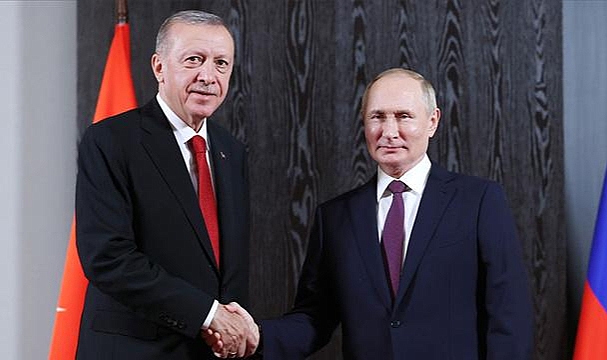 Cumhurbaşkanı Erdoğan Putin'le görüştü