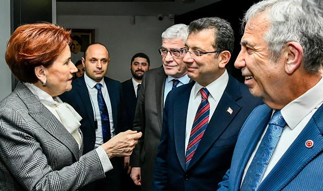 İmamoğlu ve Yavaş'tan Akşener'e teşekkür