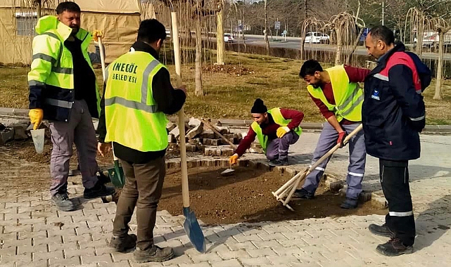 İnegöl Belediyesi var gücüyle deprem bölgesinde