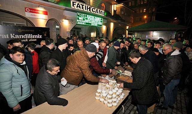 İnegöl’de kandil helvası geleneği sürüyor