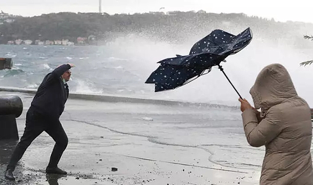 Meteoroloji'den fırtına ve sağanak yağış uyarısı