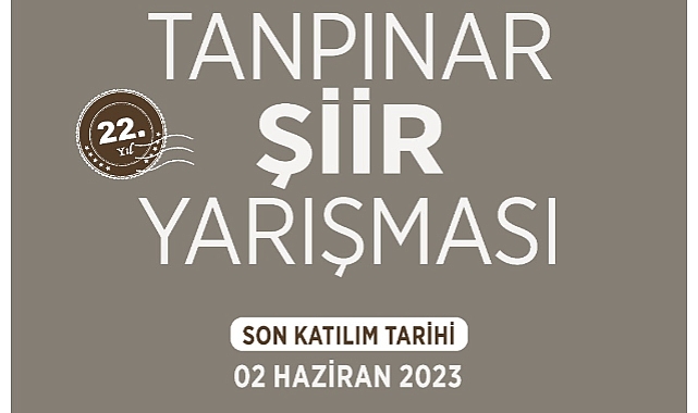 Tanpınar Edebiyat Yarışması’nda 22. Yı
