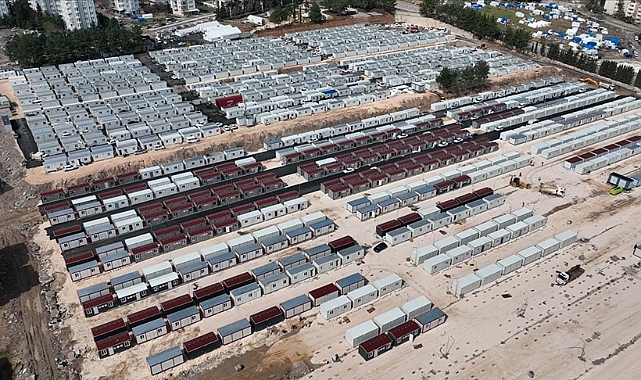 Adıyaman'daki konteyner kentlere 24 bin depremzede yerleştirildi