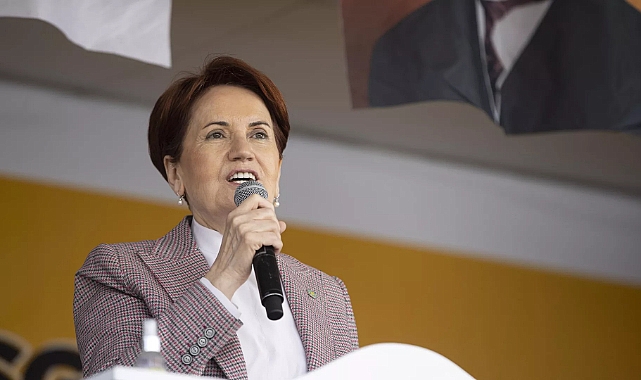 Akşener: Pazarlık yaparak değil sizin helal oylarınızla birinci parti olacağız ve başbakan olacağız