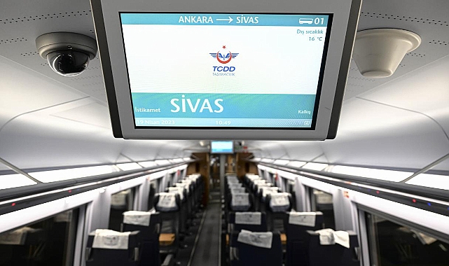 Ankara-Sivas Hızlı Tren Hattı yarın hizmete açılacak