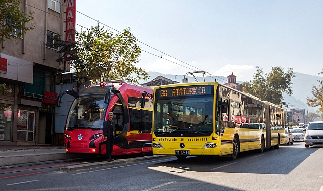Bursa'da Bayramın ilk günü toplu ulaşım ücretsiz...Büyükşehir bayrama hazır.