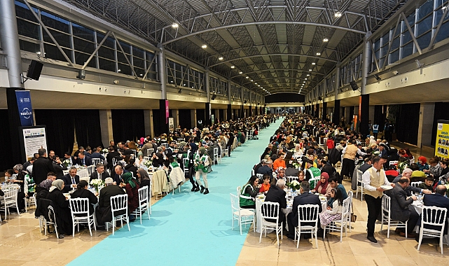 Bursa Büyükşehir’den anlamlı iftar