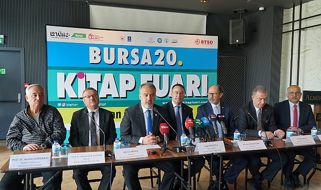 Bursa Kitap Fuarı için geri sayım başladı