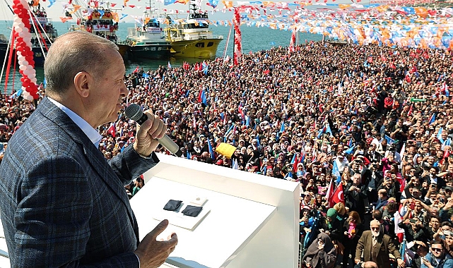 Cumhurbaşkanı Erdoğan: Togg'un Gemlik'teki tesislerinde, her üç dakikada bir araç üretiliyor