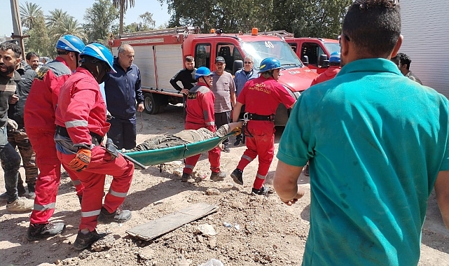 Irak'ta inşaat halindeki AVM çöktü: 8 işçi kurtarıldı