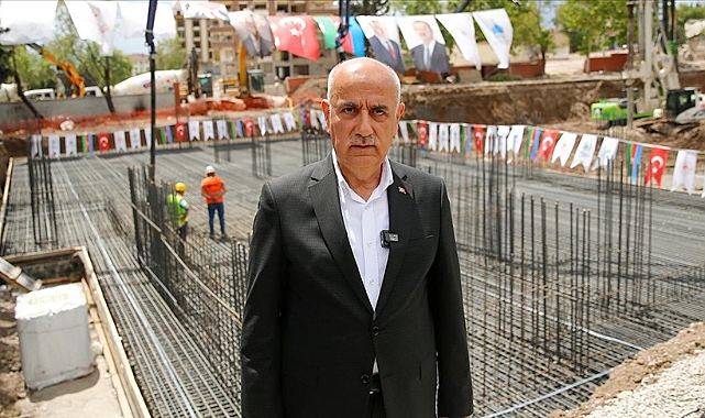 Kahramanmaraş'ta 24 derslikli Haydar Aliyev İlkokulunun temeli atıldı