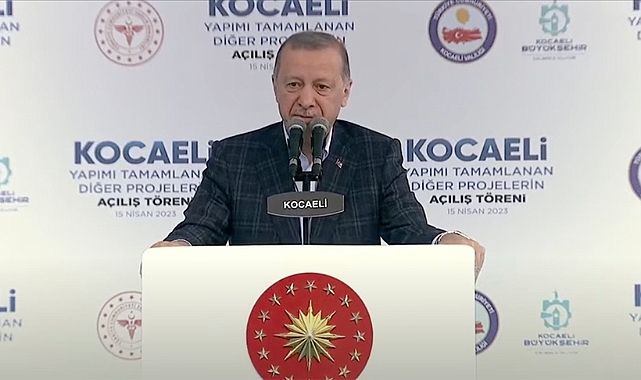 Kocaeli Şehir Hastanesi Cumhurbaşkanı Erdoğan tarafından açıldı