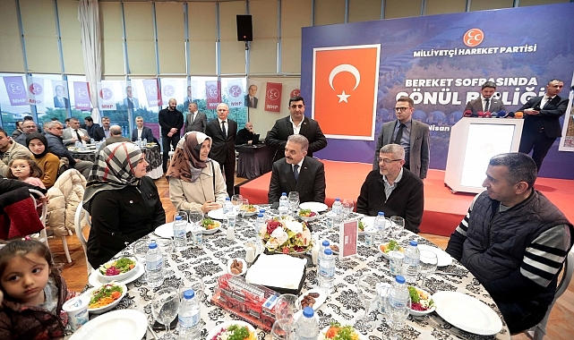 MHP Genel Sekreteri Büyükataman, Bursa'da depremzedelerle iftarda buluştu: