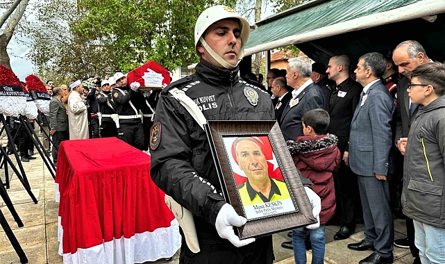 Şehit Polis Musa Keskin son yolculuğuna uğurlandı